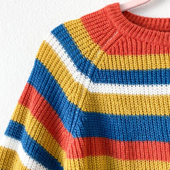*SOLD* ASOS Striped Colorful Sweater Men's - Picture 5 of 8